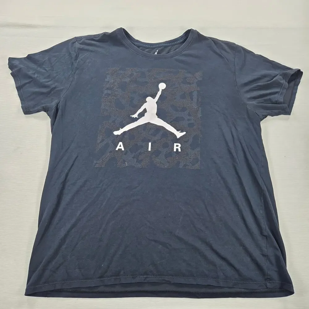 Nike Air Jordan Graphic Black Camo Short Sleeve T-Shirt Men's Size XL
